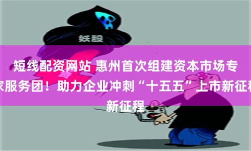 短线配资网站 惠州首次组建资本市场专家服务团！助力企业冲刺“十五五”上市新征程